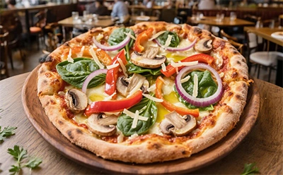 Elaboración de pizza