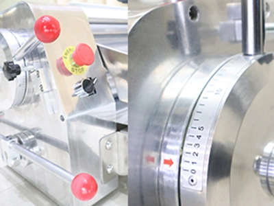 Laminadora de masa de mesa