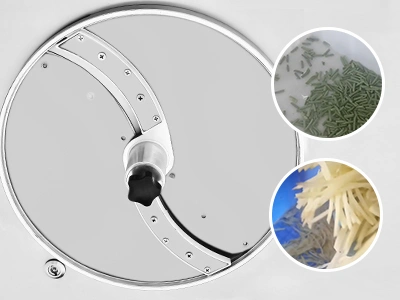 Cortadora de verduras multifuncional (doble cabezal), DQC101