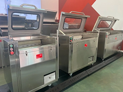 Máquina peladora de cepillo