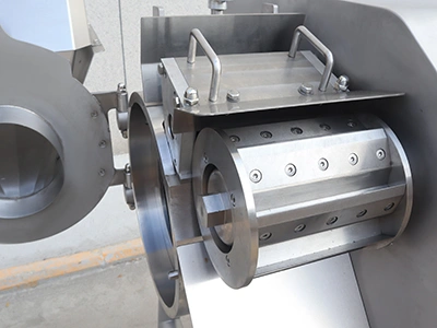 Cortadora de carne congelada en cubos