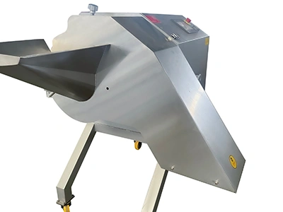 Cortadora de carne congelada en cubos