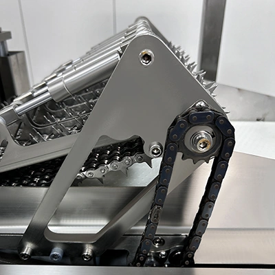 Cortadora de carne congelada en cubos