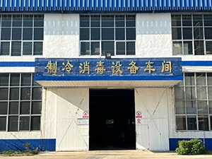 Taller de equipos de desinfección y refrigeración