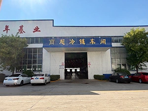 Taller de la cadena de frío del supermercado